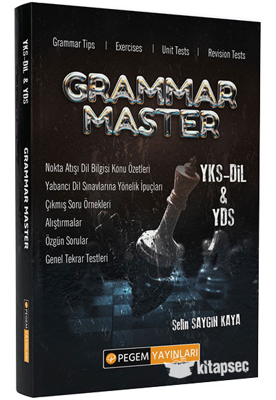 Grammar Master YKS DİL&YDS Pegem Akademi